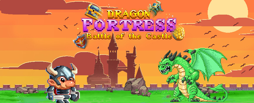 Dragon Fortress - Battle of the Castle is a 3 Row, 5 Reel, 243 payline pokie filled with Features and Gigantic Cash Prizes!