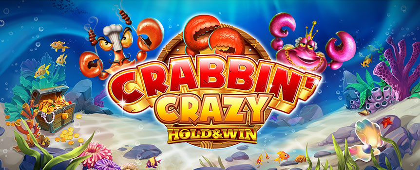 Catch yourself some huge Prizes in Crabbin’ Crazy - where Free Spins, Re-Spins, plus Go Crabbin' Hold & Win and Pick A Crab Features can be found!